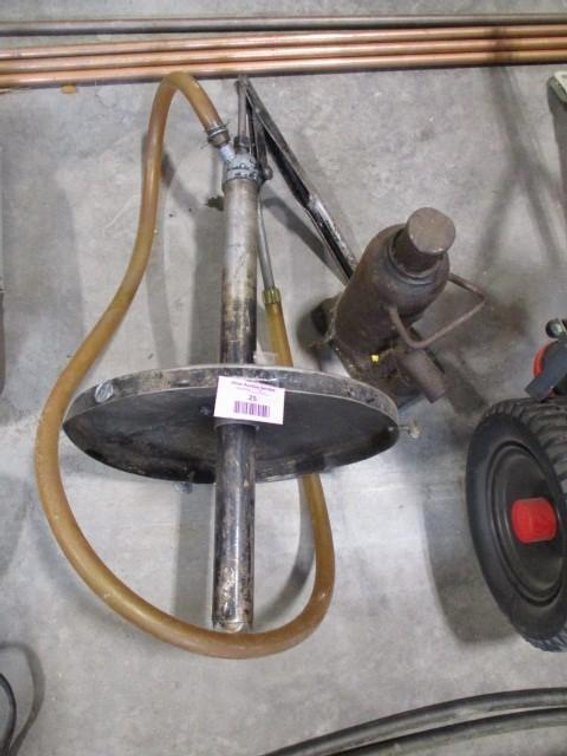 Barrel pump and jack