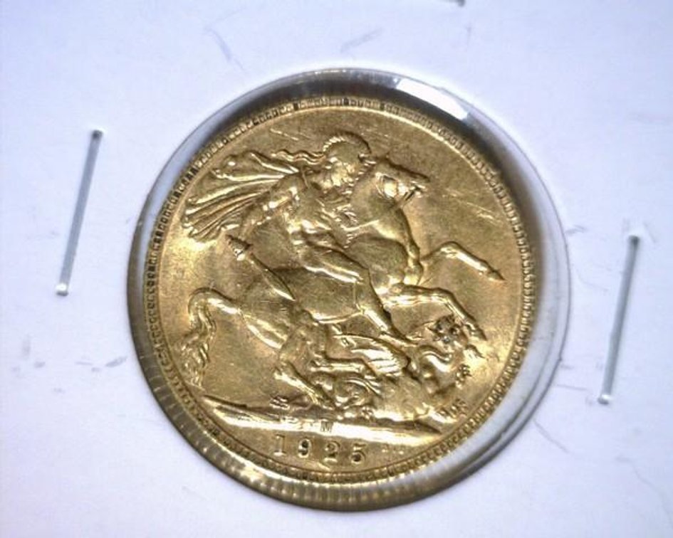 1925 Great Britain Sovereign gold