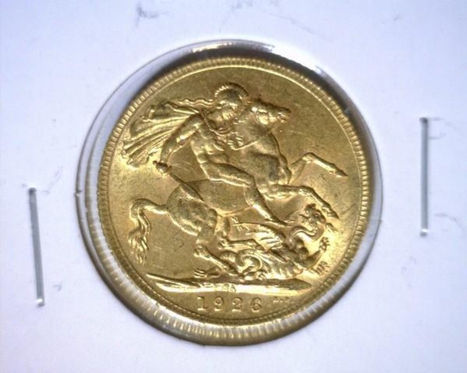 1926 Great Britain Sovereign gold