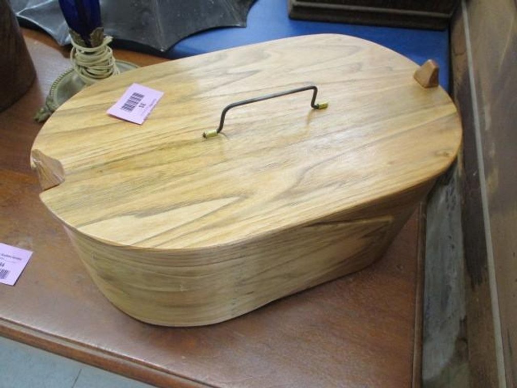 Handmade wood firkin