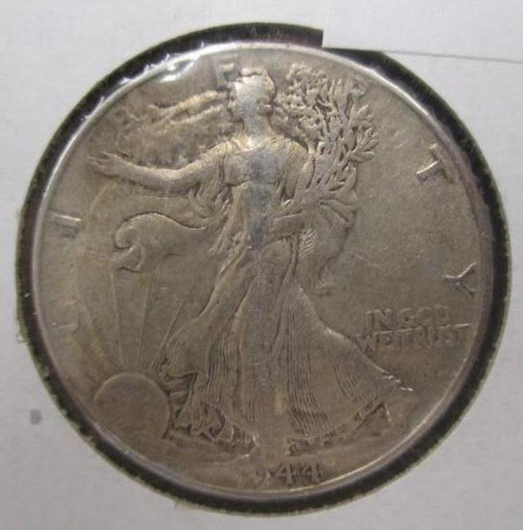 1944 Walking Liberty half dollar