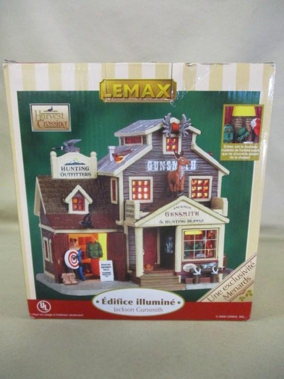 Lemax Village Collection Jackson Gunsmith in box