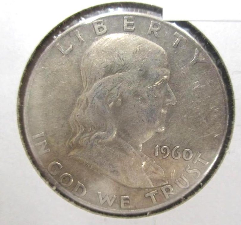 1960-D Franklin half dollar