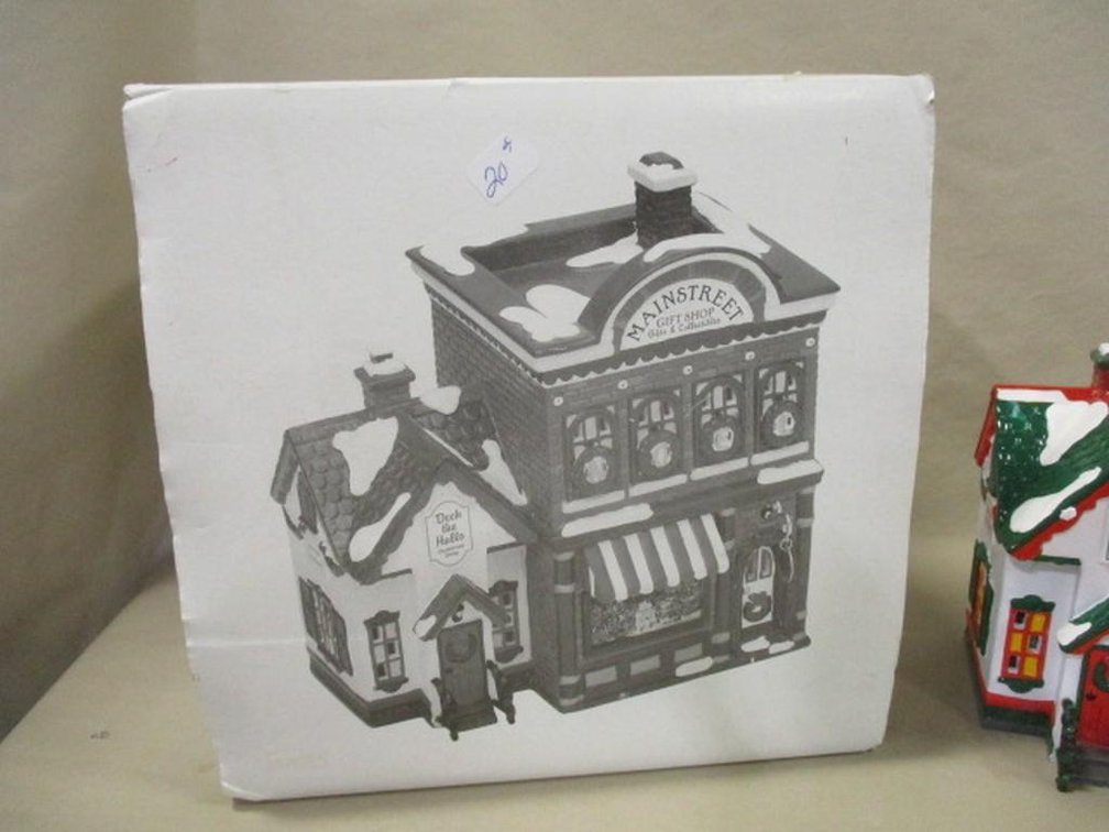 Dept 56 Mainstreet Gift Shop in box