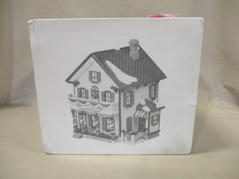Dept 56 Peppermint Porch Day Care in box