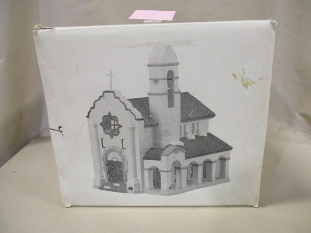 Dept 56 Spanish Mission Church in box