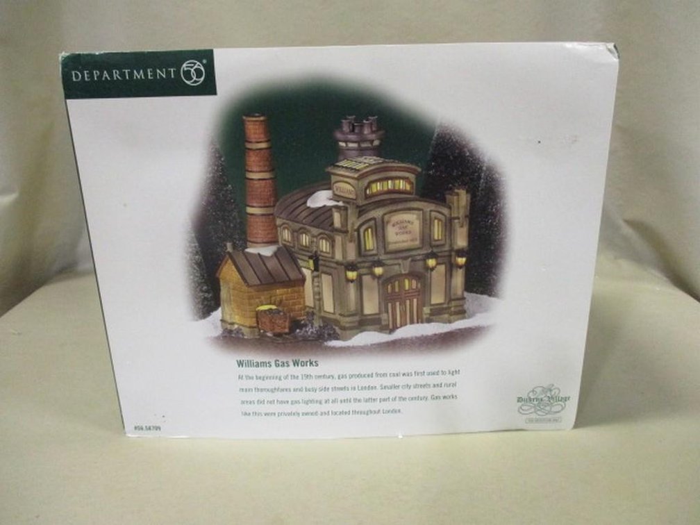 Dept 56 Williams Gas Works in box