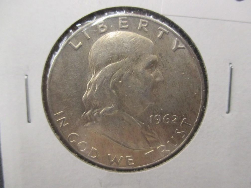 1962-D Franklin half dollar