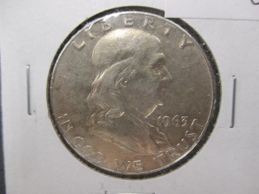 1963-D Franklin half dollar