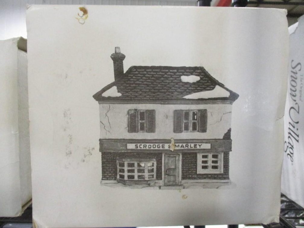 Dept 56 Scrooge and Marley Counting House in box