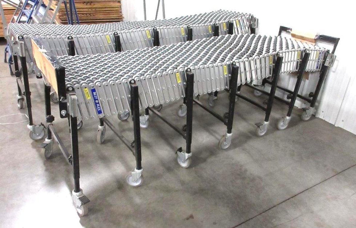 Best Flex gravity skate wheel flex conveyor