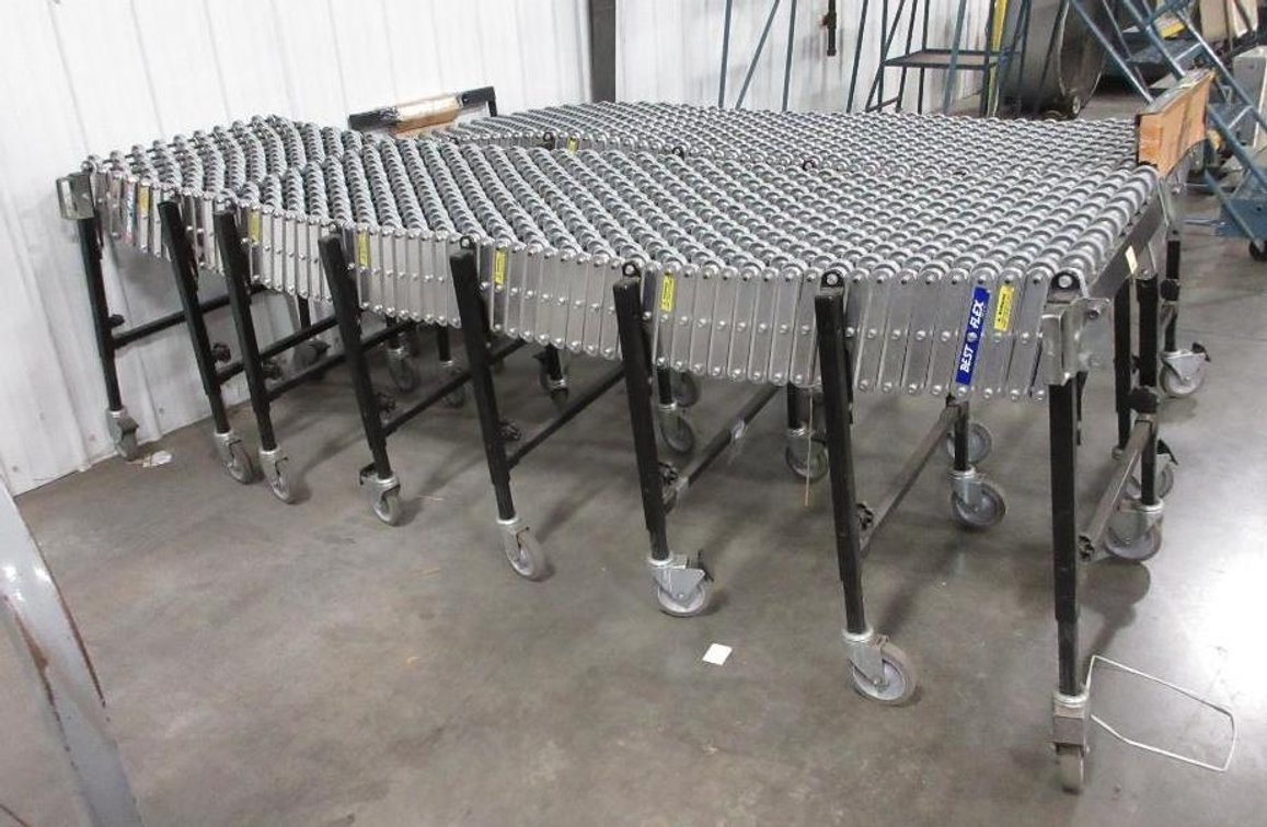 Best Flex gravity skate wheel flex conveyor