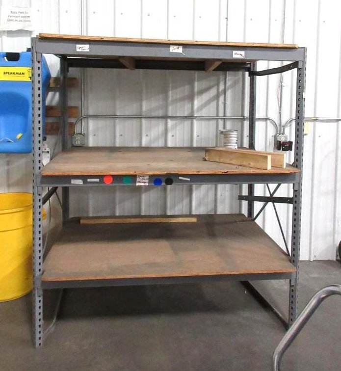 Pallet racking section