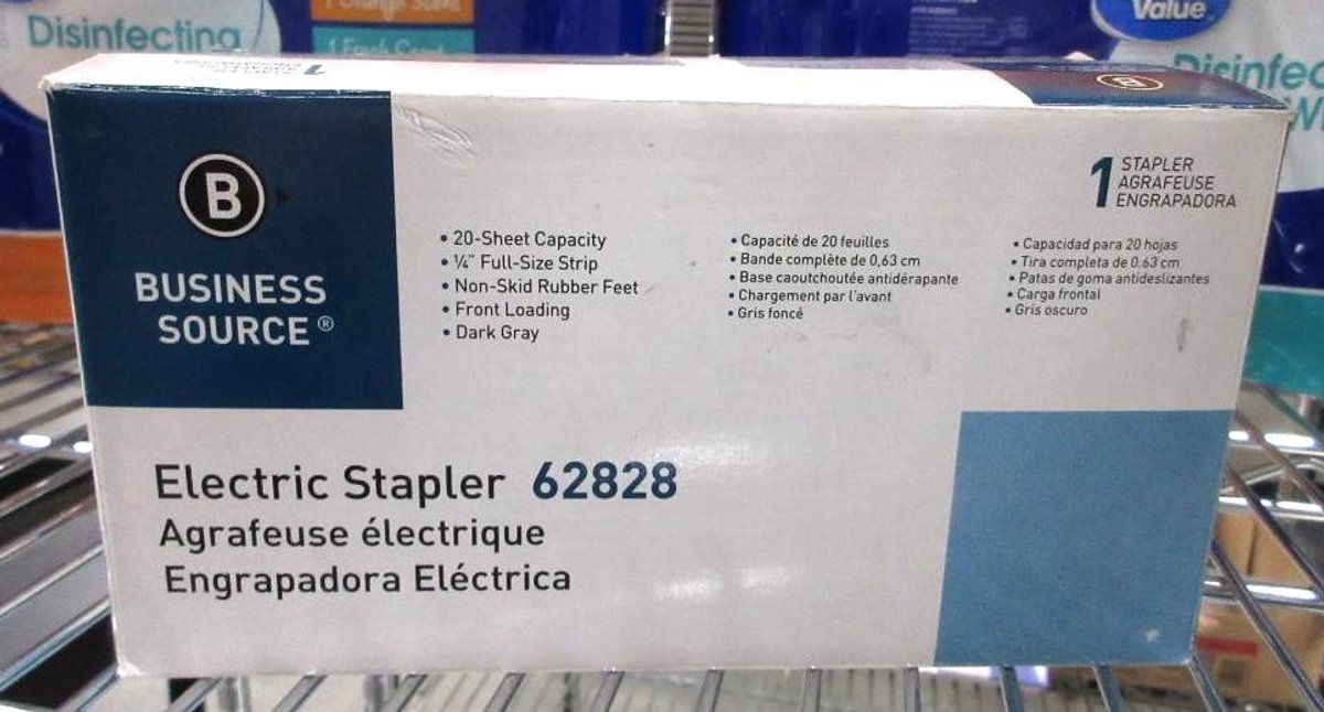 Business Source electric stapler