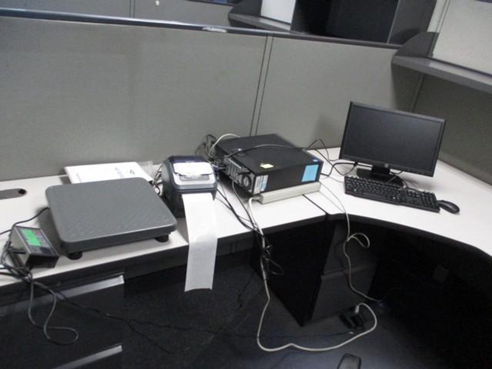 Computer setup for packaging