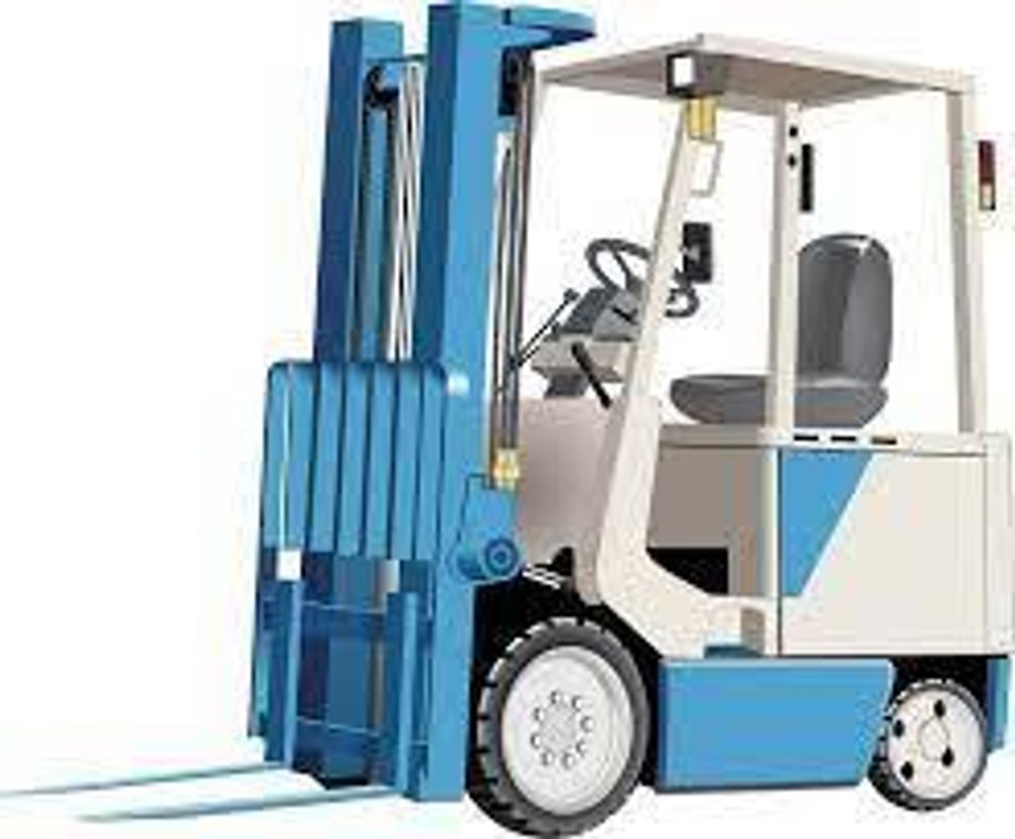 There will be a forklift onsite for moving items.