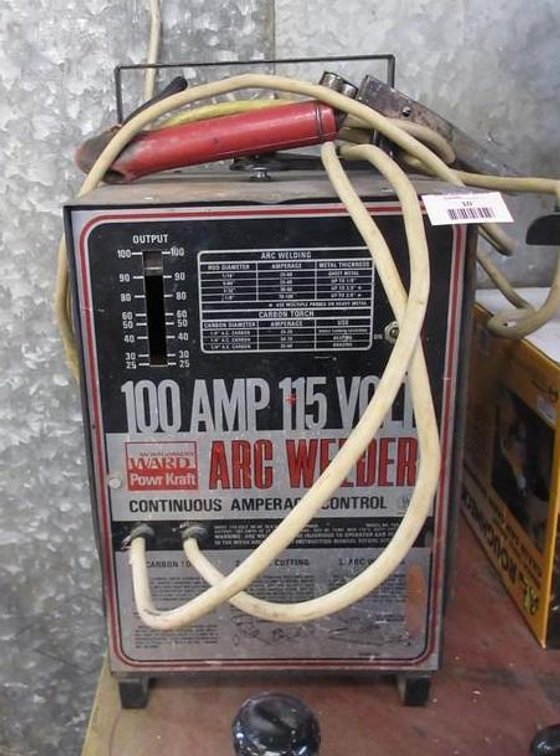 Montgomery Ward Powr Kraft arc welder