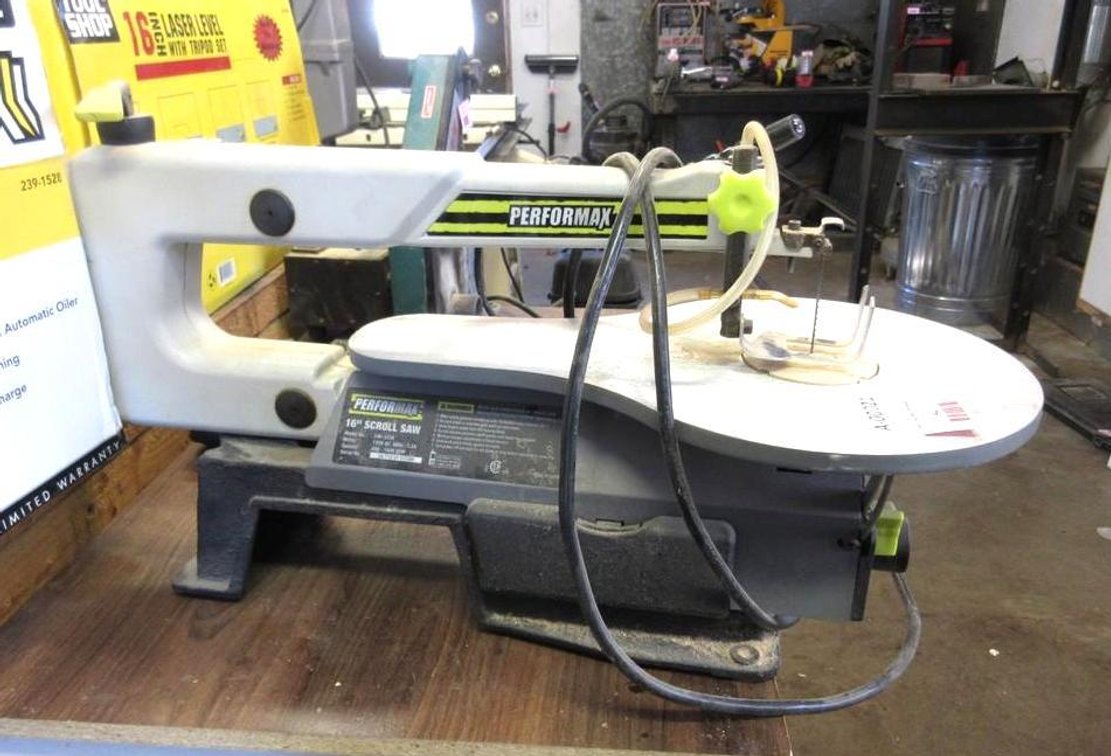 Performax 16" scroll saw