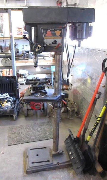 Craftsman floor drill press with heavy duty multi vise