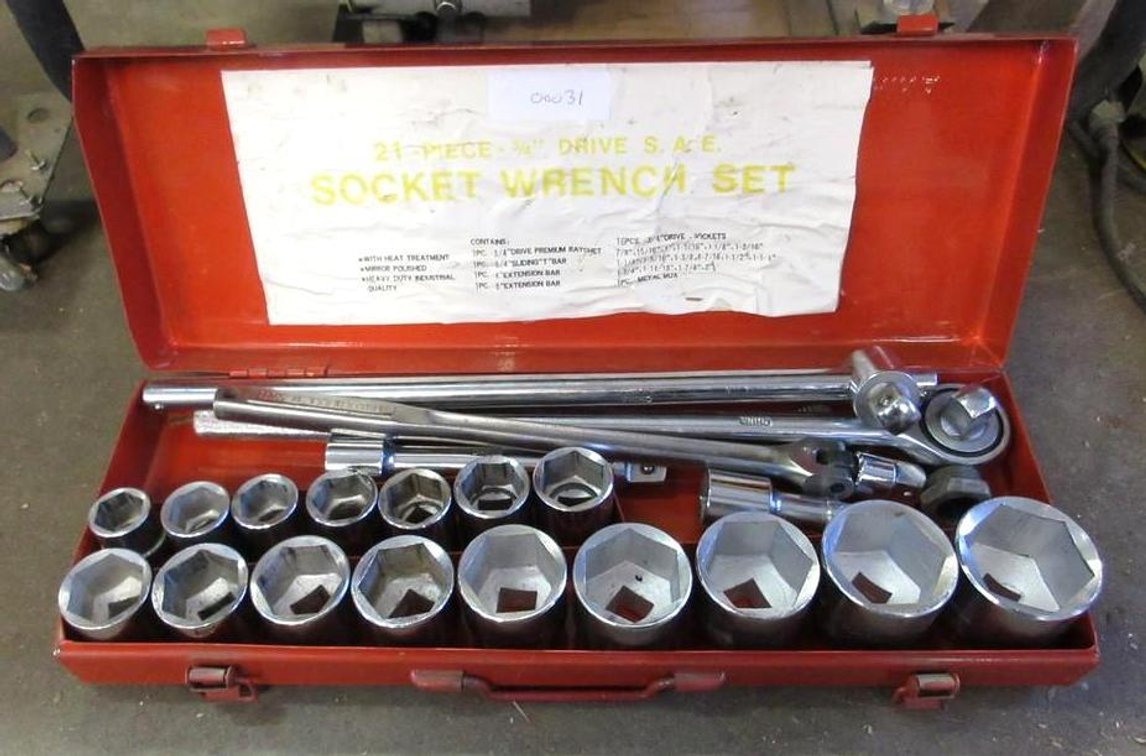 3/4" Socket set