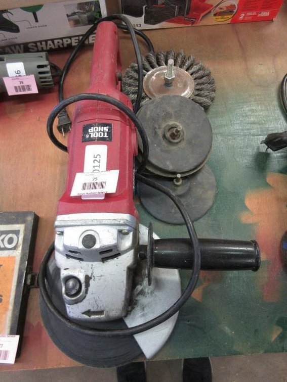 Tool Shop 7" angle grinder