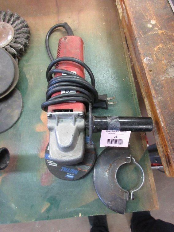 Milwaukee 4.5" angle grinder