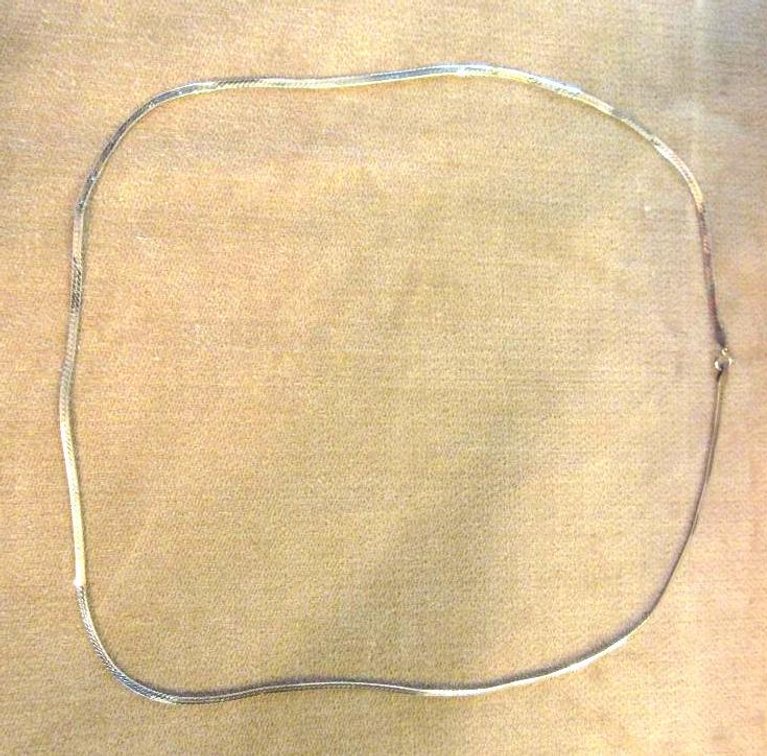 Sterling necklace (some kinks)