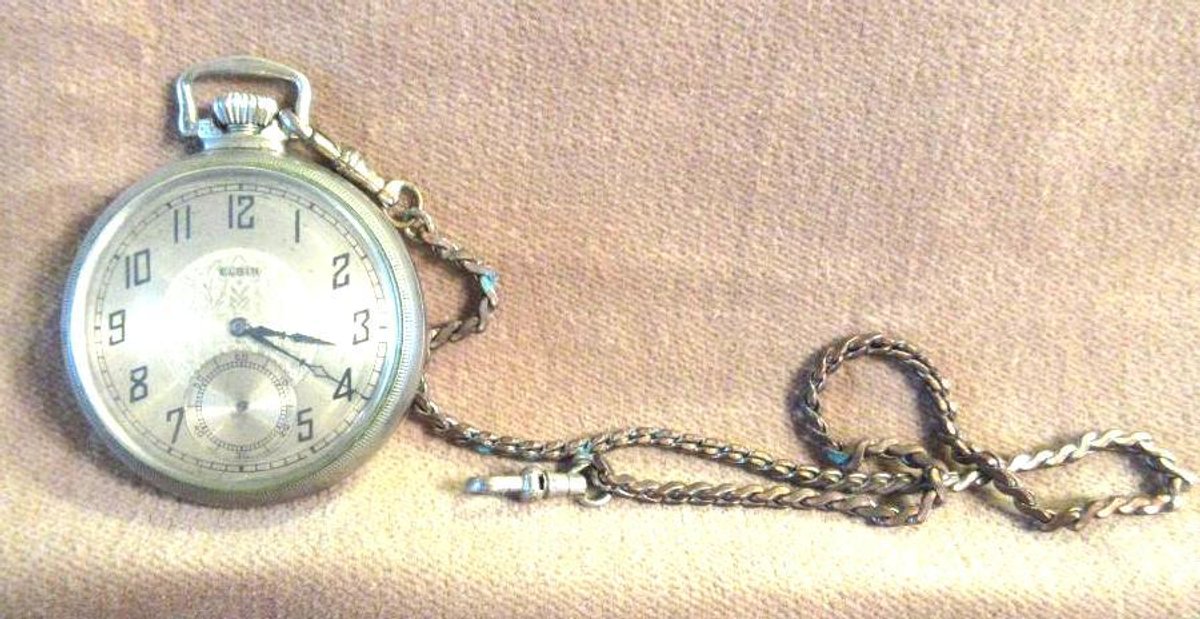 Elgin antique pocket watch