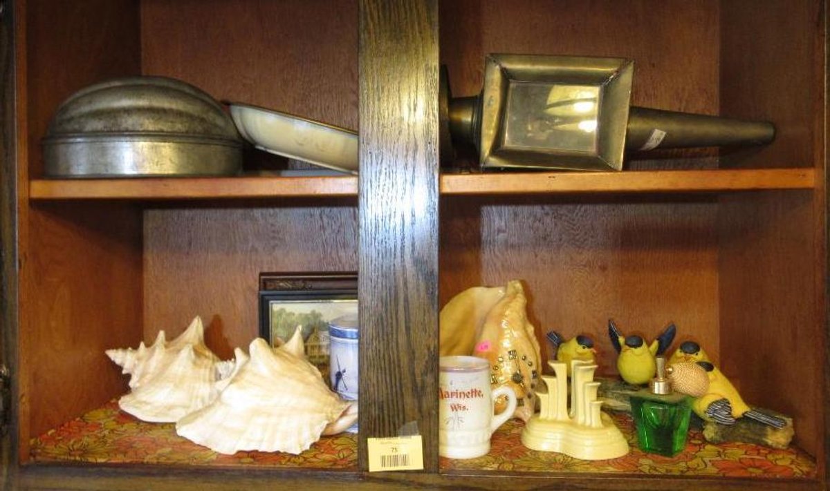 Contents of cabinet