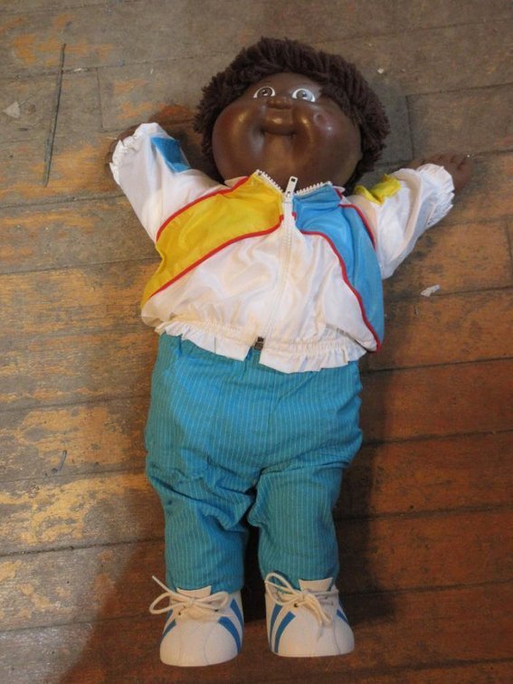 Vintage African American Cabbage Patch kids doll
