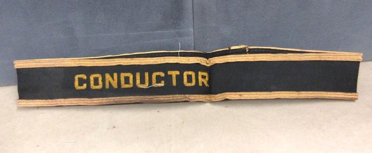 Vintage cloth Conductor uniform band