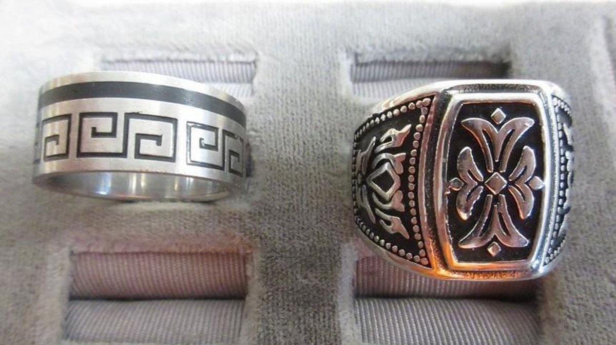 (2) Stainless steel rings