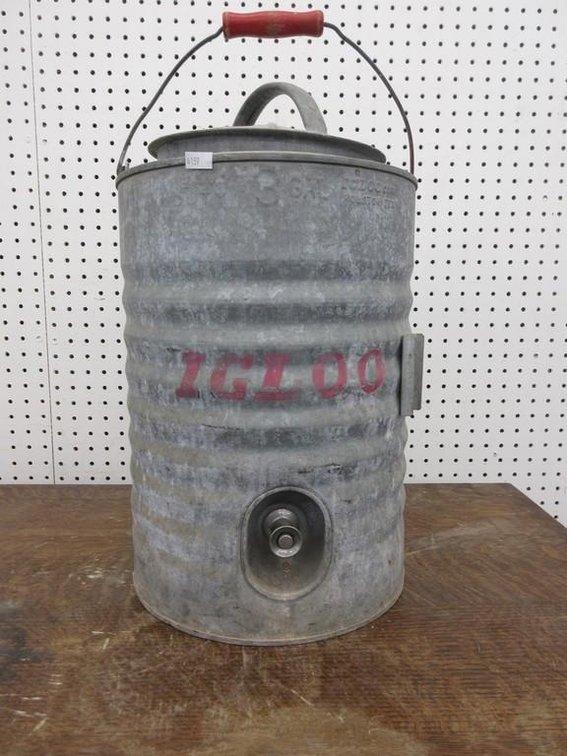 Igloo Antique galvanized water cooler