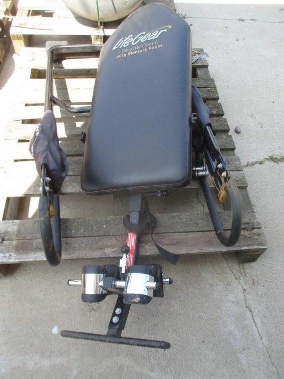Life Gear Inversion table with memory foam