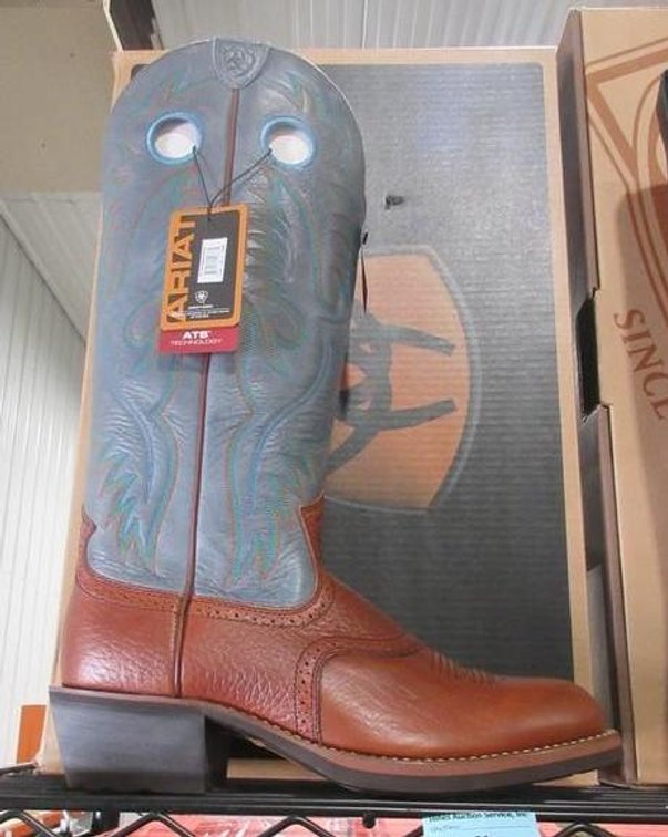 Ariat Heritage Buckaroo leather boots