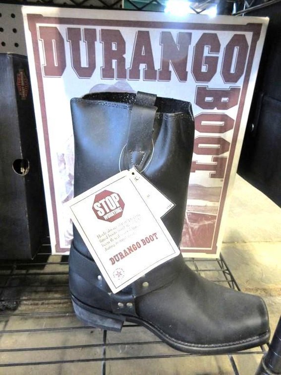 Durango Boot 11" harness black leather boots