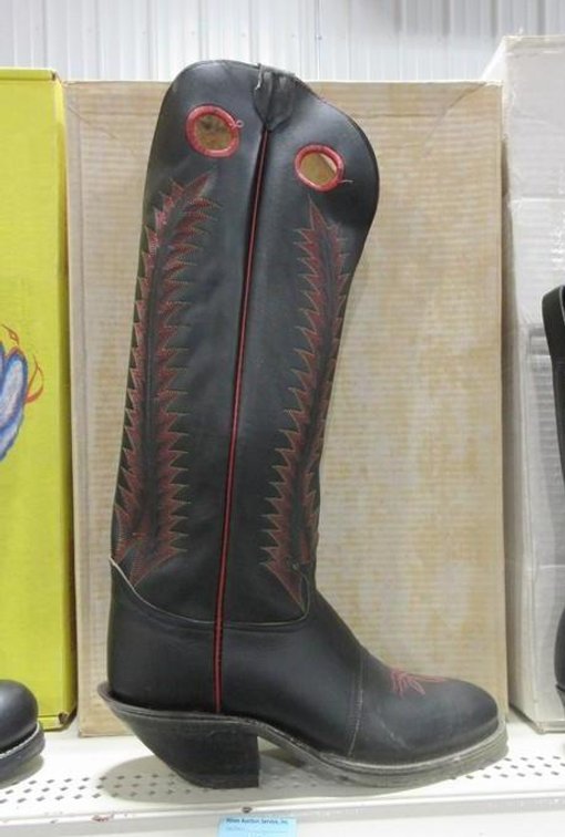 Tony Lama leather cowboy boots