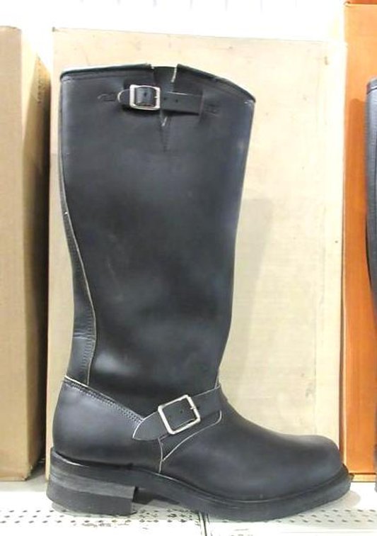 Carolina black leather boots