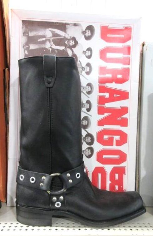 Durango 14" harness black leather boots