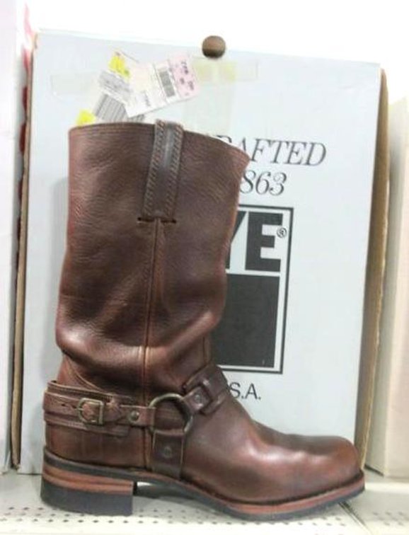 Frye brown leather boots