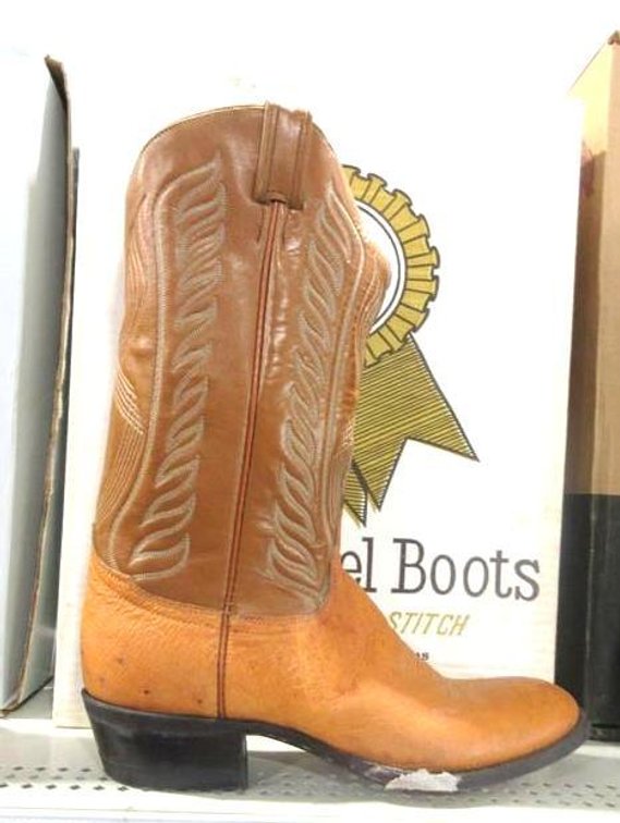 Tony Lama leather cowboy boots