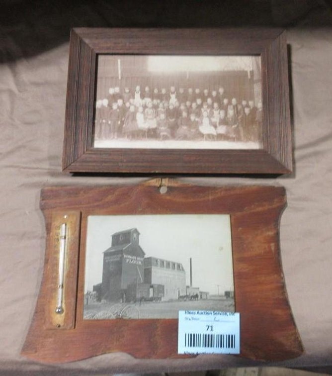 (2) Small antique wall hangings