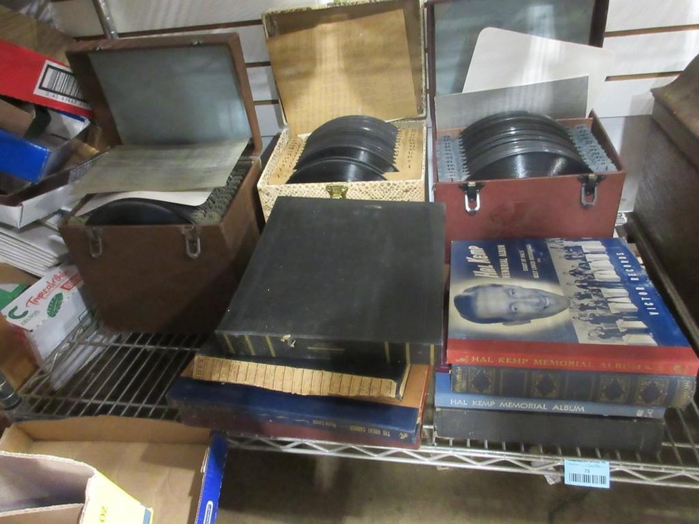 Group of 78rpm records