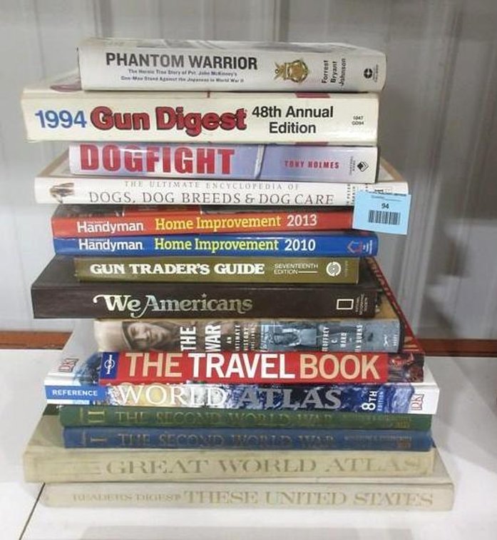 Group of books
