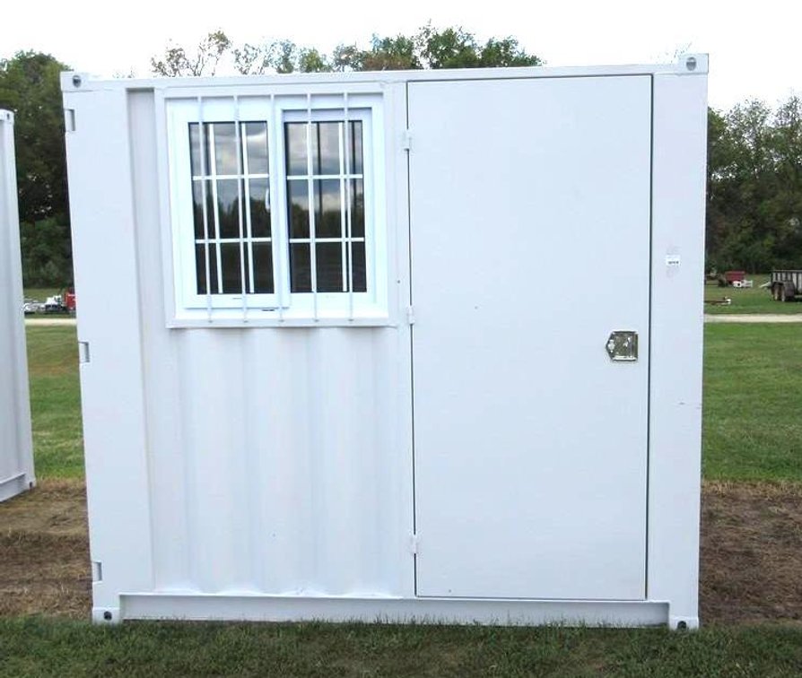 Mini steel storage container