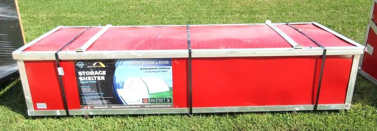Chery Gold Mountain Storage Shelter, single -truss