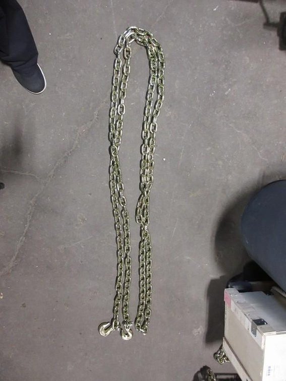 20' L New chain with hook ends