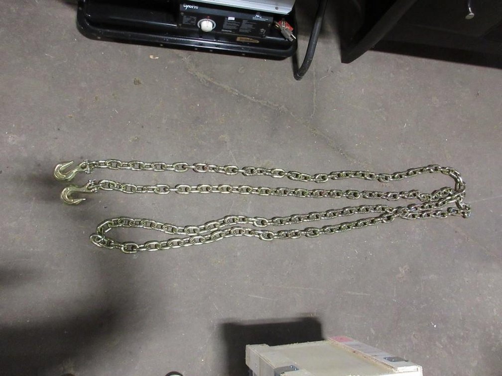 20' L New chain with hook ends