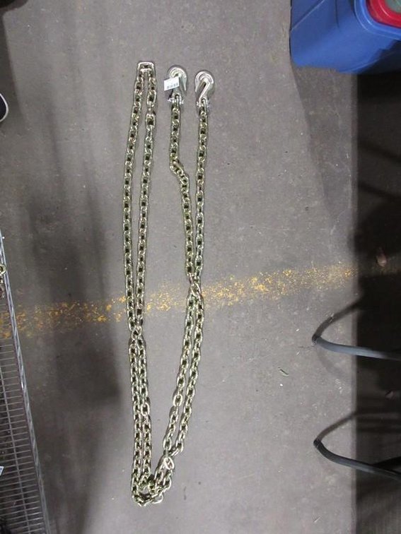 20' L New chain with hook ends
