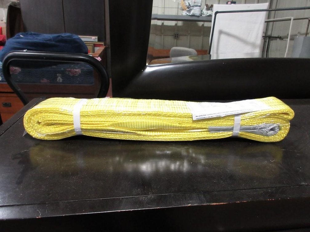 Duplex polyester webbing flat/webbing sling